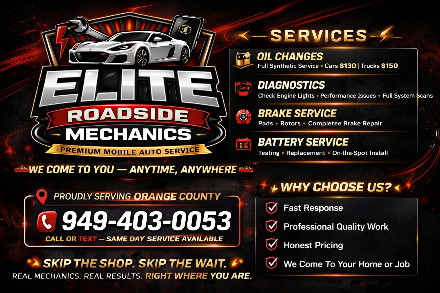 Elite Roadside Mechanic project photo
